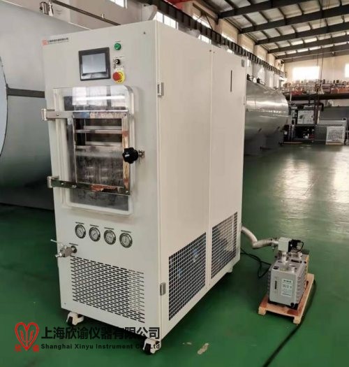 上海欣諭2025款XY-FD-S5中試型凍幹（gàn）機普通型真空冷凍幹燥機實驗室摸索凍幹工藝用冷凍幹燥機，冰凍幹燥機，冷凍幹燥儀